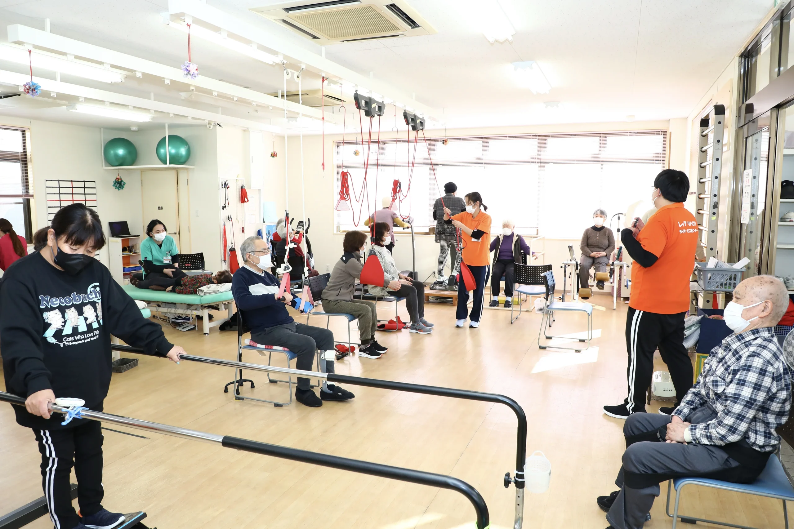 レッツリハビリデイサービスセンター浜松中央の雰囲気